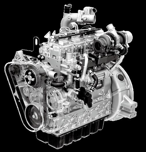 7er-Serie Dieselstapler 2,0 bis 3,5 Tonnen Hohe Kraftstoffeffizienz Der elektronisch gesteuerte Doosan D24A-Dieselmotor liefert aufgrund seiner hohen Kraftstoffeffizienz beste Leistungswerte.