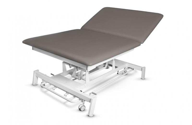 111461 120,00 Bobath / Vojta mit Rückenteil Das stufenlos verstellbare Rückenteil ergänzt die Lagerungsmöglichkeiten und bietet Ihren Patienten zusätzlichen Liegekomfort.