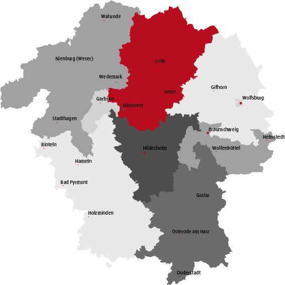 WILLENBROCK GRUPPE Vertragsgebiet Hannover.