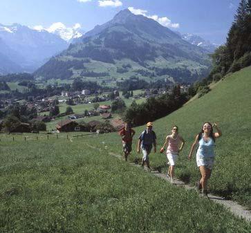 Weitere Tourismusprojekte aus dem Schweizer Berggebiet Frutigen / BE: Schulklassen auf Expedition im vielfältigen Alpenraum Die Planungsregion Kandertal schlägt neue Wege ein: Sie entwickelte ein