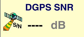 1. GPS status DGPS Signal to Noise