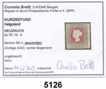 "... 30,- 5128 1 1/2 Schilling Mi.-Nr.10 Fotokurzbefund C.Brettl BPP (14.2.2009): "Prüfstück echt, sign.