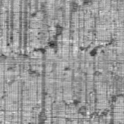 Zur Erzeugung der Temperaturdifferenz wurde die Probe mit 500 mw Heizleistung (2 Volt, 250 ma) über den im Probenhalter integrierten PBN-Heizer erhitzt.