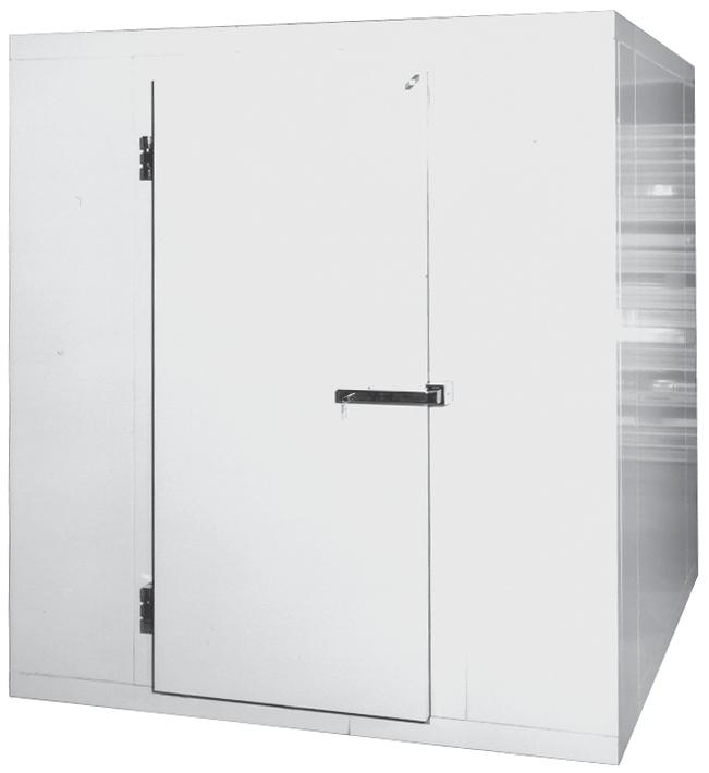 Kühl- und Tief- Kühlzellen Wandaufbau: Elementaufbau durch selbstzentrierendes Nut/Feder-Dicht-System.