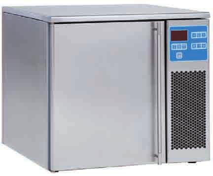 Schockfroster Cooler/Shock freezer Model CNS18/10 according to HACCP regulations Coolant R404a Rapid cooling cycle +90 C to +3 C Shock freezing performance +90 C to -18 C Optimal temperature