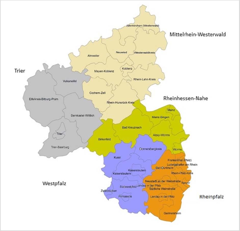 Einführung Fünf Veranstaltungen: 29.05. Region Westpfalz in Pirmasens 30.05. Region Rheinhessen Nahe in Mainz 09.06.
