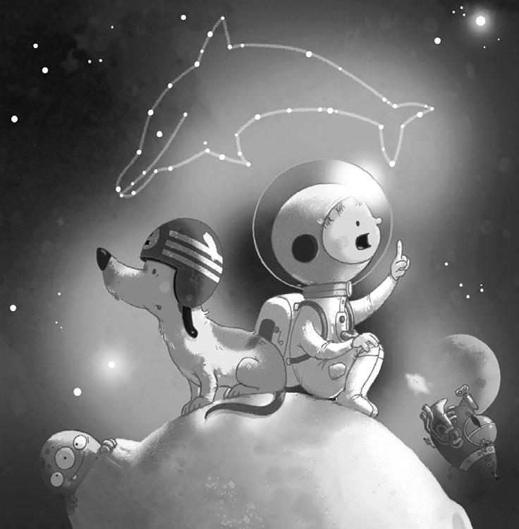 14 STADTTEILBIBLIOTHEK NIEDER-ESCHBACH Montag, 16.4.2018, 16 Uhr Tom, der kleine Astronaut von Barbara Scholz Tom kann ein supertolles Raumschiff an nur einem Tag bauen.
