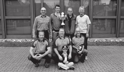 Im Final der Kategorie 1 Volleyball siegte die Männerriege Rothenburg gegen die Männerriege Kriens.