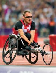 Trotz seiner Verletzung, die ihn im Frühjahr bei den Vorbereitungen empfindlich gestört hatte, blieb der Paralympic-Medaillengewinner von Peking auch in London nur