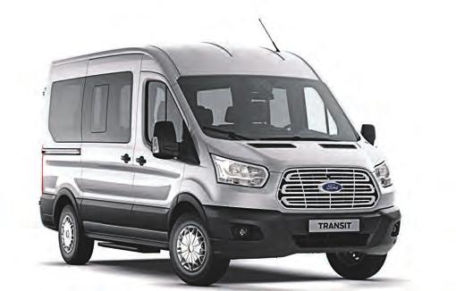 Kurzfristig lieferbar: Rolli-Bus mit Lift Abbildung mit Mehrausstattung Ford TRANSIT Kombi Trend 350 L3 H2 2 kw (125 PS) 2 Rolliplätze und 5 Einzelsitze Umbau zum Kraftfahrzeug für