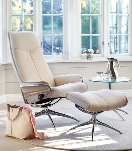 Die Sessel sind mit denselben ergonomischen Vorteilen ausgestattet, die jeden Stressless