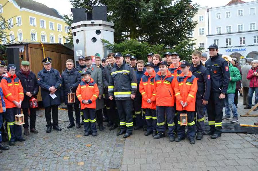 Übergabe Friedenslicht 2016 bei unseren