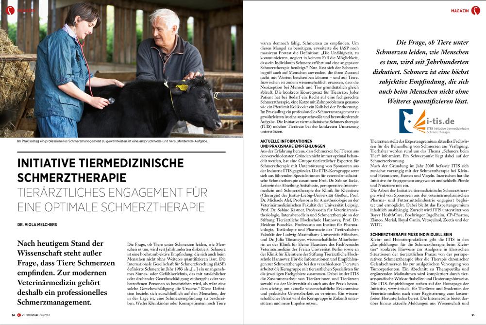 VETJOURNAL - DAS MAGAZIN DER ÖSTERREICHISCHEN TIERÄRZTINNEN UND TIERÄRZTE Feature