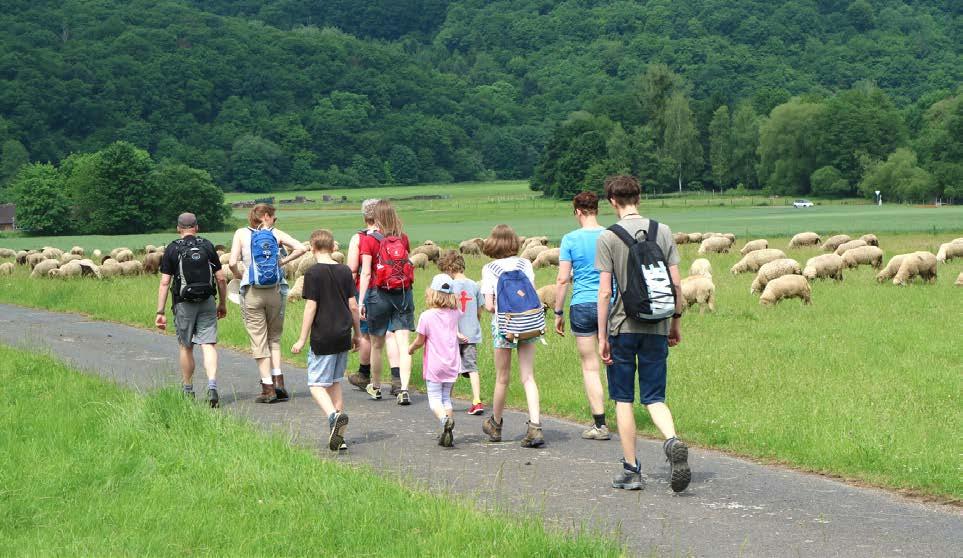 Familiengruppe Familiengruppe Berge, Wasser und Klosterbier Unterwegs im Nationalpark Nordeifel Bei herrlichem Wetter steht Anfang Juni das lange Pfingstwochenende 2017 an.
