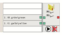 PNOZmulti PNOZmulti PSENcode 24 V 0 V A1 A2 I0 I1 I2 grün gelb grau 2 7 8 6 1 3 4 5 A1 A2 n.c. S11 S21 12 22 Y32 Legende: I0 I1 I2 Eingang OSSD Eingang OSSD Meldeeingang Einlernen des Betätigers Es wird jeder Betätiger PSEN cs3.