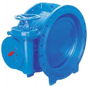 offset flange Butterfly Valve acc.