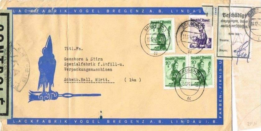 10. April 2015 - Reinhard Weiß - Die französische Zensur in Vorarlberg 1945-1953 Reinhard Weiß zeigt, wie nach dem 2.