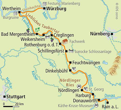 1. Tag Würzburg Ankunft Auf nach Würzburg! Mit ihren Prachtbauten, der Residenz und der Festung Marienberg wurde die Stadt weltbekannt. 2. Tag Würzburg - Wertheim ca.
