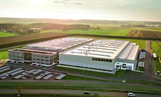 Das neue Komponenten-Werk in Oberopfingen (Deutschland) Investitionen Für die Firmengruppe sind regelmässige Investitionen in die Produktionsstätten und das weltweite Vertriebs- und Servicenetz