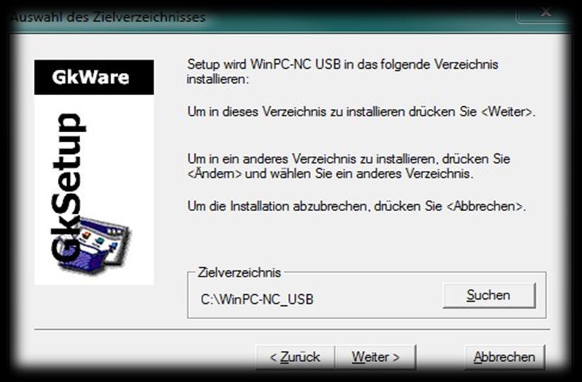 5 Softwareinstallation 5.1 WinPCNC WinPCNC ist eine komfortable und umfangreiche 3/4-Achs-NC-Steuerung unter Windows zum Fräsen, Bohren, Gravieren, Dosieren und mehr.