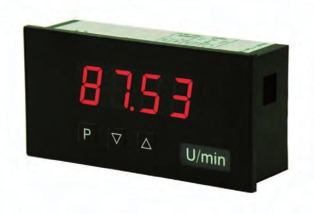 Datenblatt DAL-101 Standard Digitales Einbauinstrument 4-stellig rote Anzeige von -1999 9999 Digits (optional grüne, orange oder blaue Anzeige) geringe Einbautiefe: 25 mm ohne steckbare Schraubklemme