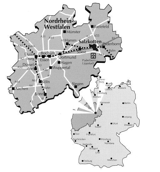 2.3 Lage im Raum 2.4 Gebietsflächen - Einwohnerzahlen Fläche Einwohner Mantinghausen 5,683 qkm 1.011 Niederntudorf 14,580 qkm 2.685 Oberntudorf 6,414 qkm 1.363 Salzkotten 24,087 qkm 9.