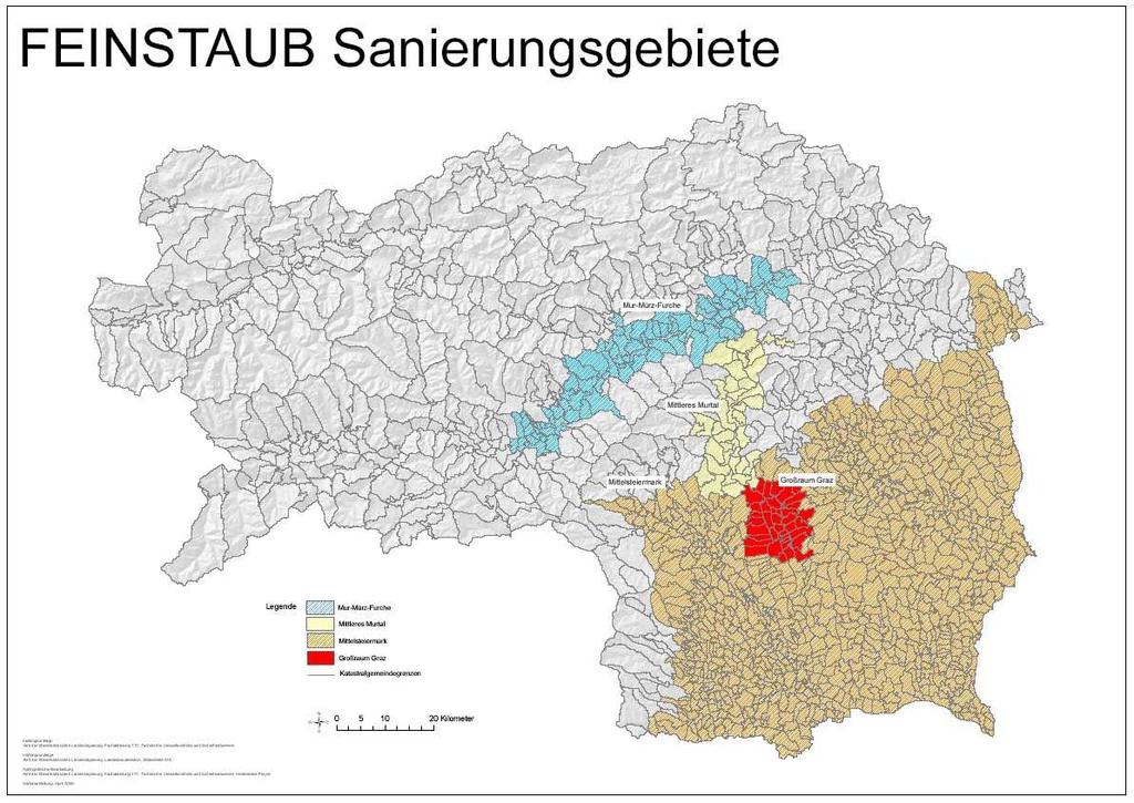 Brauchtumsfeuer 2. Maßnahme: Brauchtumsfeuer (Gesetz über das Verbrennen biogener Materialien außerhalb von Anlagen i.v. mit 15a IG-L und der IG-L MaßnahmenVO des Landes Steiermark.