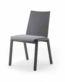 and backrest upholstered 4 Schale 390 Durchgehendes Vorpolster shell 390 fully upholstered front 5 Schale 390 Vollpolster shell 390 fully upholstered Die Sitzmöbel sind in