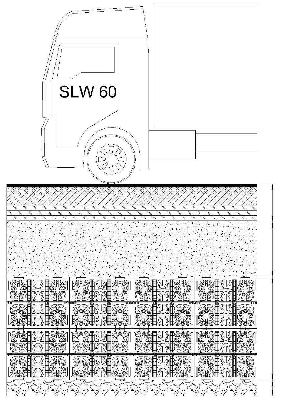 9. Einbau unter befahrbaren Verkehrsflächen bis SLW60 9.
