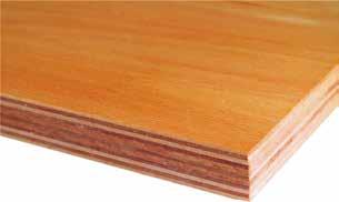 Aufgrund der guten Eigenschaften des Rohmaterials hat auch das Sperrholz erstklassige Festigkeits- und Steifigkeitseigenschaften vor allem, da es stets nach europäischen Standards gefertigt wird.