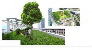 Bottrops Kern grüner, lebendiger und energieeffizienter machen InnovationCity Haus Ziel: Ikonisches, energieeffizientes Gebäude als gestapelte InnovationCity Parklandschaft mit