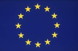 Symbole der EU Flagge 1955 vom Europarat