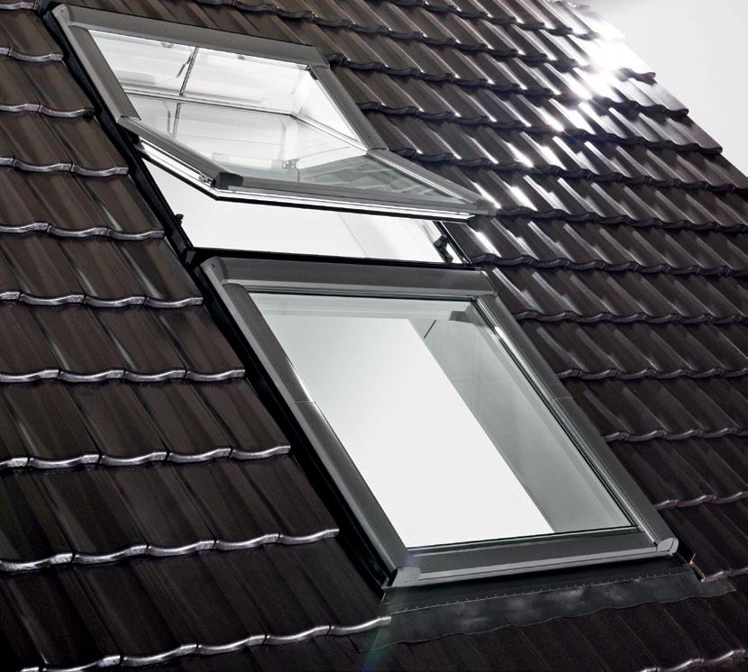 Designo R6 RotoTronic Wohndachfenster mit integrierter