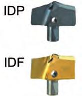 Allgemeine Informationen zum YES-Drill Kleung mit Spannschraube IDP - für generelle Anwendungen - spezielle Y+ Beschichtung - Dual point Schneidgeometrie mit 130 /150 Spitzenwinkel IDF Auf Anfrage -