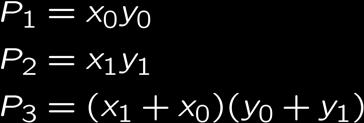 Der Trick von Karatsuba und Ofman Zu berechnen: Umformung: Berechne also nur noch 3 Produkte:. Zachmann Informatik 2 SS 11 Divide & onquer 7 Aufwand T (n) =3T ( n)+cn 2 =3 3T ( n)+cn 4 2 + cn.