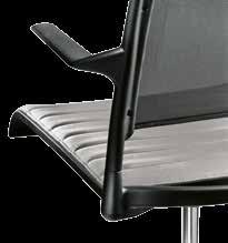 Funktionen Exklusiv für schwarze Sitz- und Rückenrahmen: Die zweifarbigen