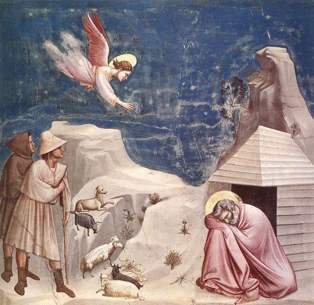 Ein Engel erscheint Sankt Joachim im Traum Das grosse Dank- und Bittgebet In Wahrheit ist es würdig und recht, billig und heilsam, Dir immer und überall Dank zu sagen, Allmächtiger Vater, Ewiger
