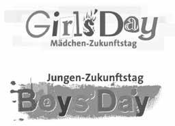 Mitmachen beim Girls Day und Boys Day am 26. April! Am 26.