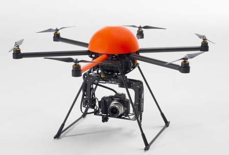 5.4. Height-Tech Drohnen Height-Tech hat drei verschiedene Drohnen entwickelt. Darunter sind ein Hexakopter und zwei Oktokopter.