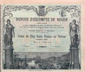 Selbst eine eigene Bank für diesen speziellen Wirtschaftszweig wurde (mit Sitz in den Allées Paul Riquet) 1922 gegründet. Sehr dekorativ, herrliche gemäldeartige Abb.