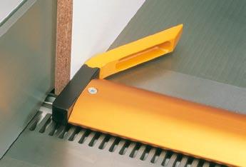 TERSA - Vollstahlmesserwelle Z4 Die an Stelle der Z2-TERSA Vollstahlwelle lieferbare Messerwelle mit vier Messern stellt vor allem bei der Bearbeitung von harten Materialien beste Oberflächen sicher.