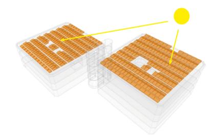 Energiekonzept - Solar - 11 - Photovoltaik» Aufdach installierte PV