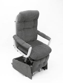 10 Jacsy Komfortstuhl Der Jacsy Austehfauteuil ist mit drei Motoren ausgerüstet, welche diesen Sessel zu einem universellen Hilfsmittel machen.