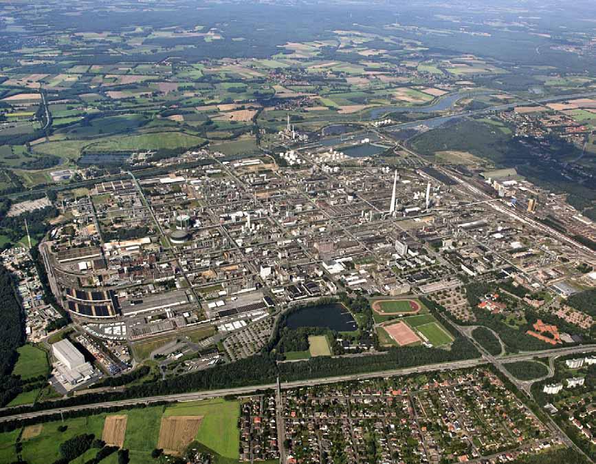 PUMPEN Im nördlichen Ruhrgebiet befindet sich Europas größte voll integrierte Polyvinylchlorid (PVC)-Produktionsanlage.