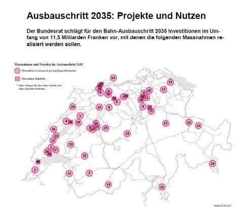 ÖV - Ausbauschritt 2030/35 Stellungnahme Region Rheintal? DV 17.