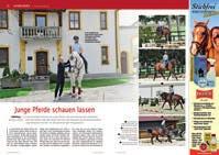 Eine ausführliche Berichterstattung über den bayerischen Spitzensport in allen Pferdesportdisziplinen ist für uns ebenso
