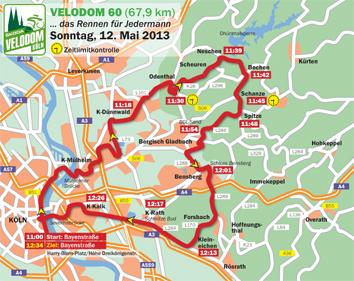 Rund um Köln 2013 Challenge 68 km Ein Team, und zwar das Team RSG Ford Koeln stellt sich der Herausforderung.