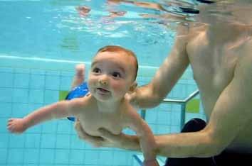 Babyschwimmen im Johannisbad jeden Montag 14.00 15.