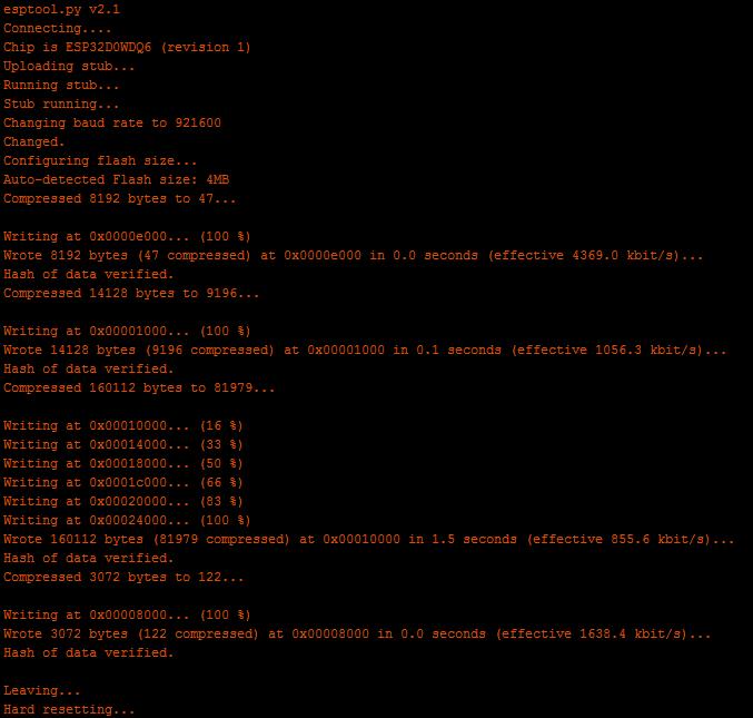 Nachdem wir den Code geändert haben klicken wir oben auf unser Programm: und Verifizieren Wenn alles stimmt und unser Programm keine Fehler enthält können wir es auf den ESP32 hochladen.