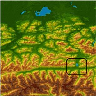 Programm 2: Großmaßstäbige 3D Darstellung Zell am See Die Aufgabenstellung des Programm 2 ist die Erstellung eines realitätsnahen 3D Darstellung mittels Terrain Bender, was von Oregon State